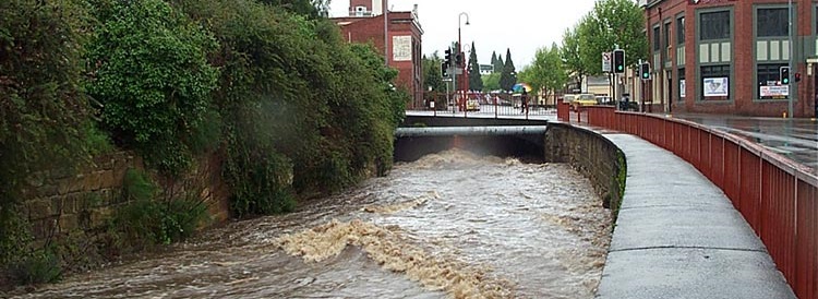 Flood Risk: Understanding the impact of climate change on extreme weather events in Hobart banner image
